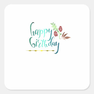 Autocollant Joyeux Anniversaire