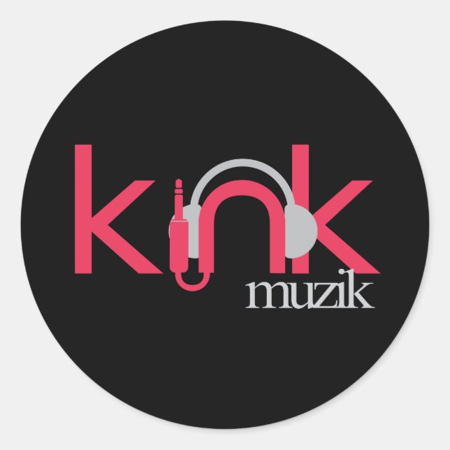 Autocollant K1nkMuzik (Devant)