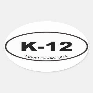 Autocollant K-12 Euro