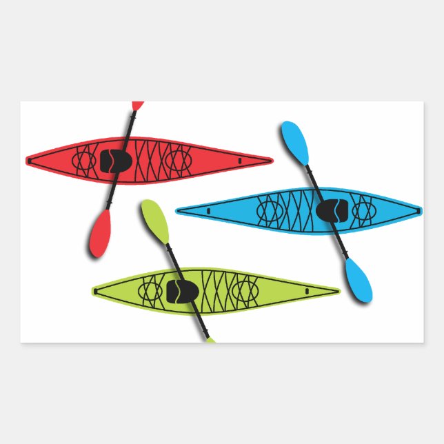 autocollant kayak (Devant)