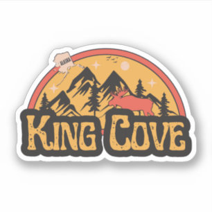 Autocollant King Cove, Alaska
