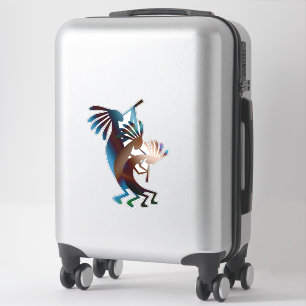 Autocollant Kokopelli Southwest Music 14"