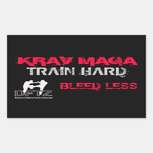 AUTOCOLLANT KRAV MAGA DE DFTZ