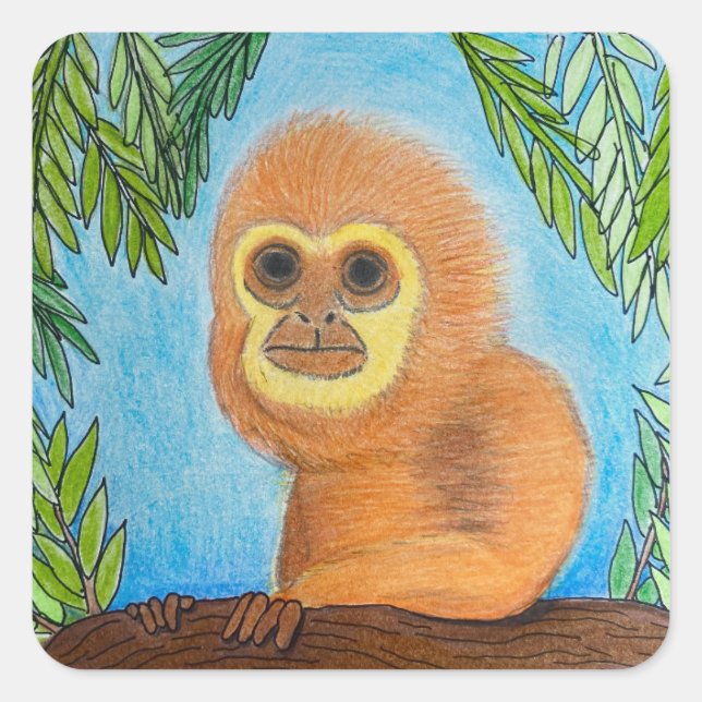 Autocollant "Le Singe" (Devant)