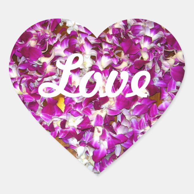 Autocollant Lei Heart (Devant)