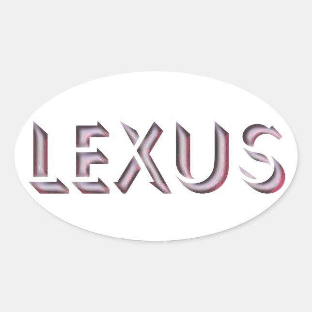 Autocollant Lexus (Devant)