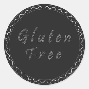 Autocollant libre de tableau de gluten
