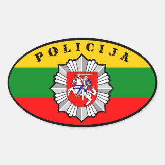Autocollant Lietuvos Policija