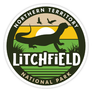 Autocollant Litchfield, Territoire du Nord Austral