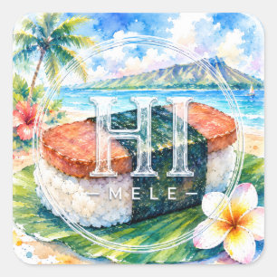 Autocollant Little Hawaiʻi HIMELE — Musubi