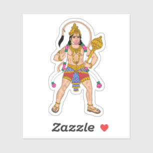 Autocollant Lord Hanuman