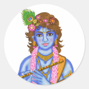 Autocollant Lord Krishna