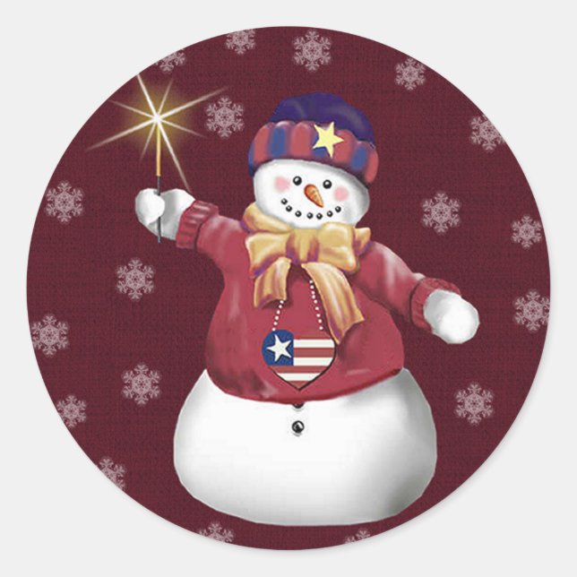 Autocollant lumineux d'étoile (Devant)