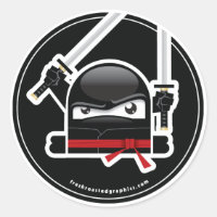 Autocollant Mad Ninja Skills