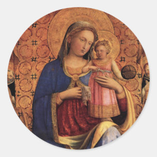 Autocollant Madonna et Child