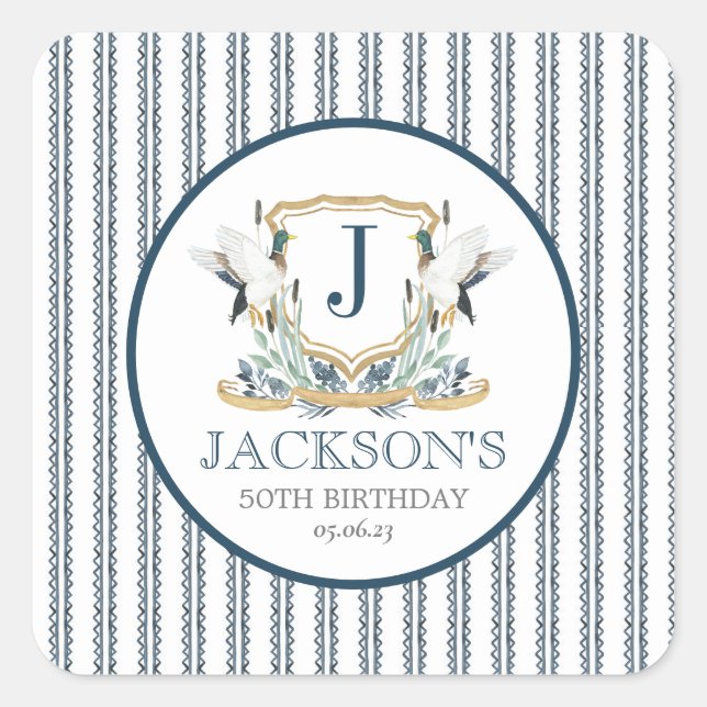 Autocollant Mallard Duck, autocollant Mallard Part (Devant)