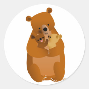 Autocollant Mama Bear