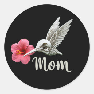 Autocollant maman colibri