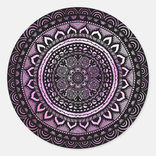Autocollant Mandala (Devant)