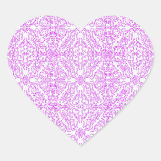 Autocollant Mandala Lavande Menthe