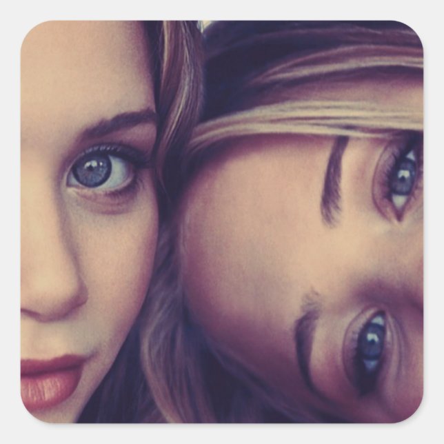 Autocollant Mary-Kate et Ashley (Devant)