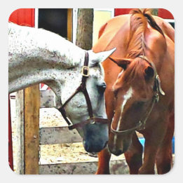 Autocollant meilleur Cheval des amis