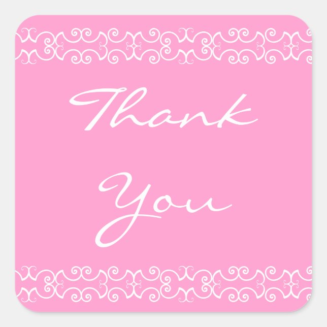 autocollant Merci (Devant)