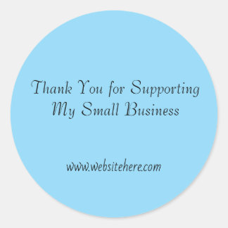 Autocollant Merci de Soutenir Ma Petite Entreprise