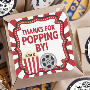 Autocollant Merci d'être passé Cinéma