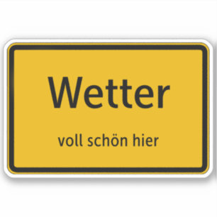 Autocollant météo sticker autocollant