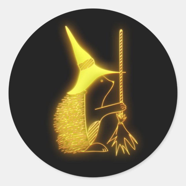 Autocollant mignon d'Halloween (Devant)