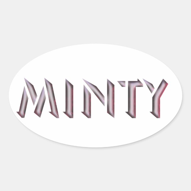 Autocollant Minty (Devant)