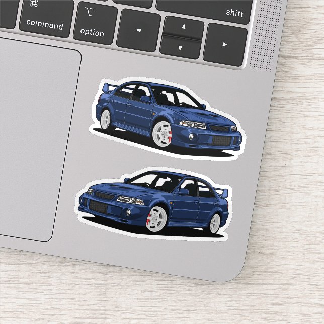 Autocollant Mitsubishi Evo (Détail)