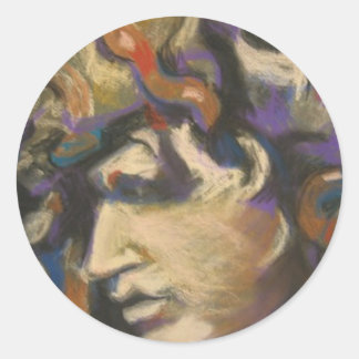 Autocollant moderne Medusa