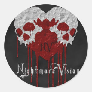 Autocollant mort d'amour