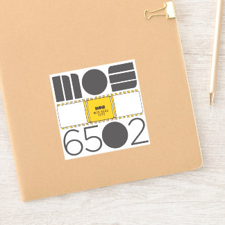 Autocollant MOS 6502