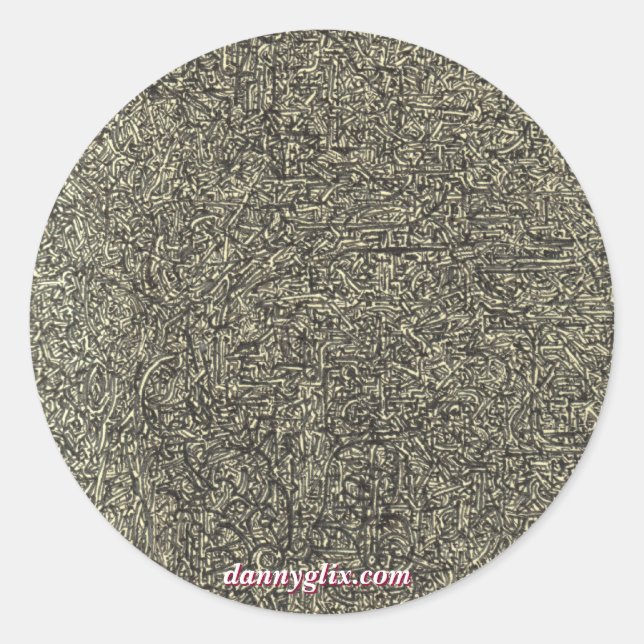 autocollant motif de texture noname (Devant)