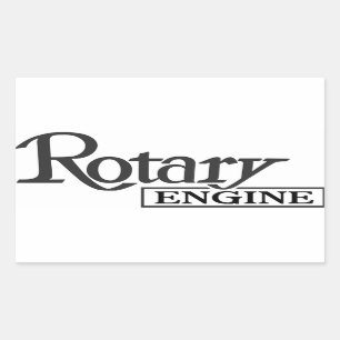 Autocollant motopropulseur Mazda Rotary