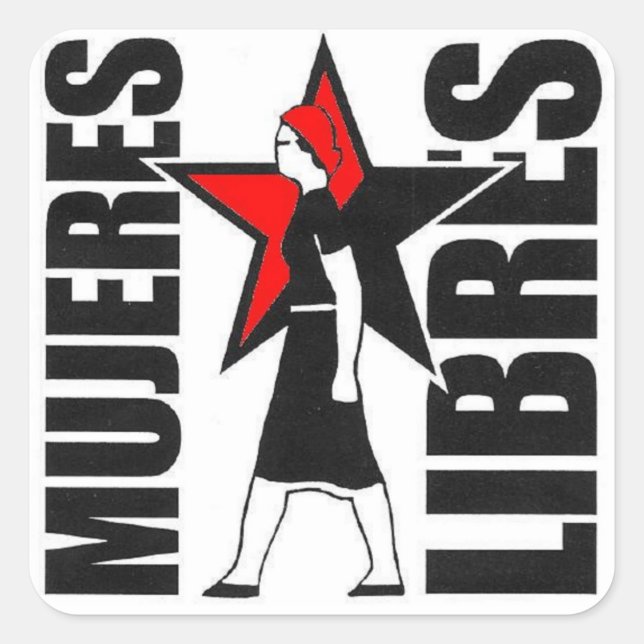 autocollant mujeres libres (Devant)