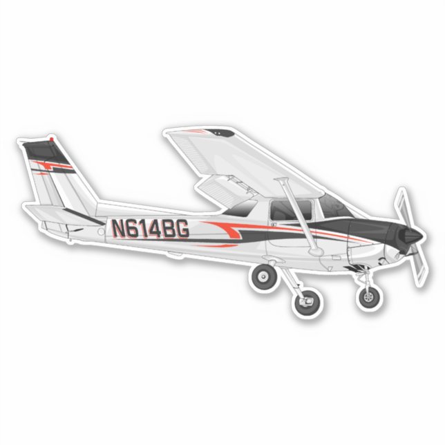 Autocollant N614BG (Devant)