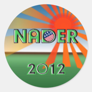 Autocollant Nader 2012