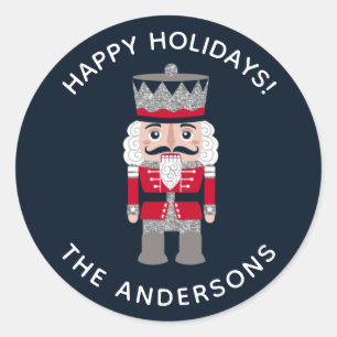 Autocollant Noir Noir Noir de Noël