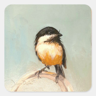 Autocollant Oiseau Art