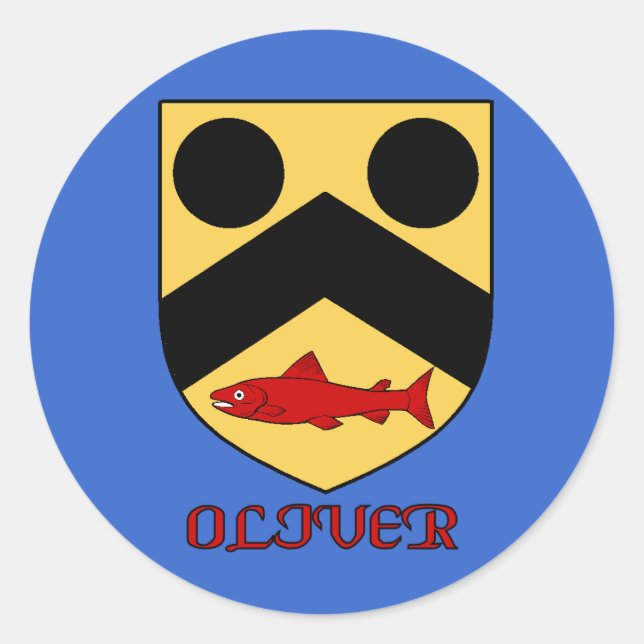 Autocollant Oliver Family Shield (Devant)