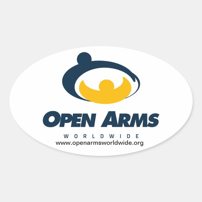 Autocollant Open Arms Worldwide (Devant)