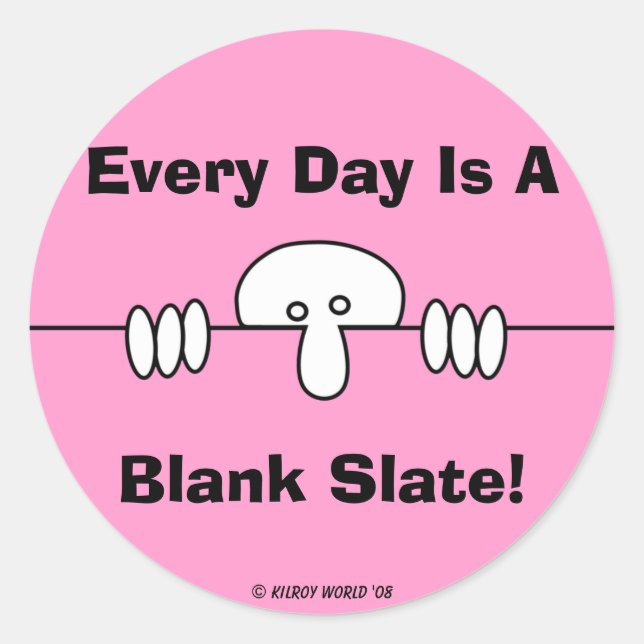 Autocollant original Kilroy (Devant)