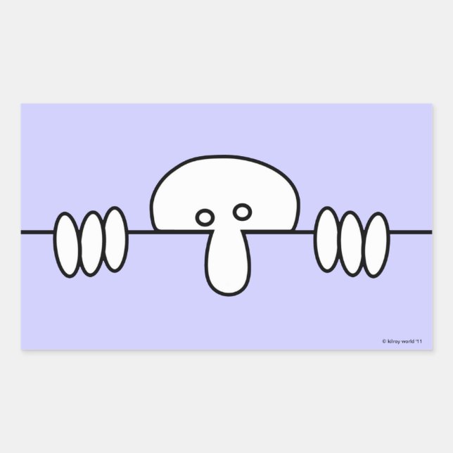 Autocollant original Kilroy (Devant)