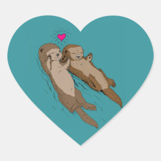 Autocollant Otterly in Love