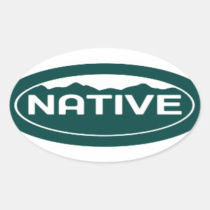 Autocollant ovale du Colorado