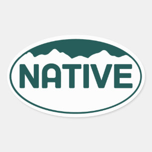 Autocollant ovale du Colorado